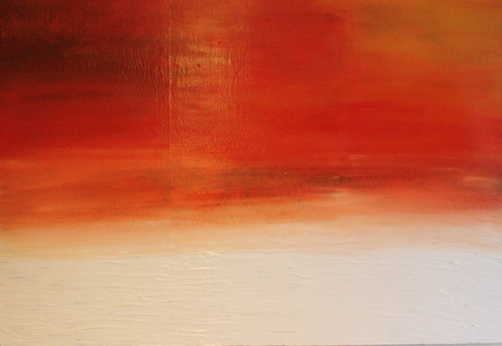 Blood Winter - Acrylic and molding paste on canvas - 1500mm x 1000mm - 2025.